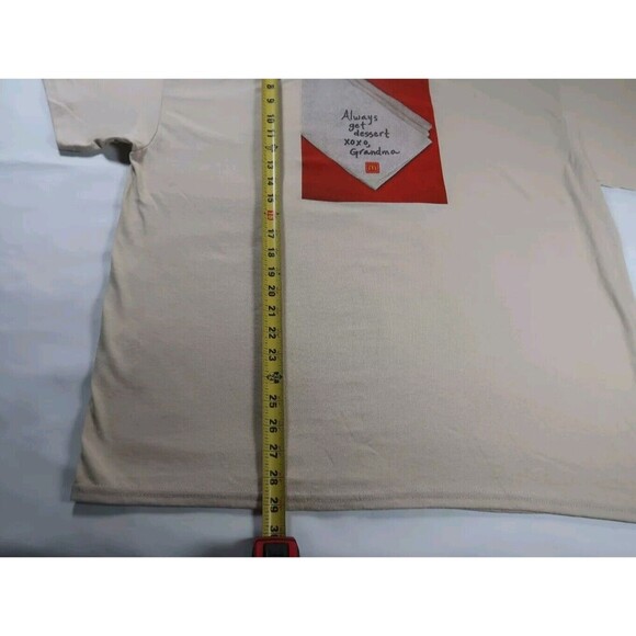 Mcdonadls Shirt Grandma xl Adult Always get dessert Graphic - Picture 6 of 6